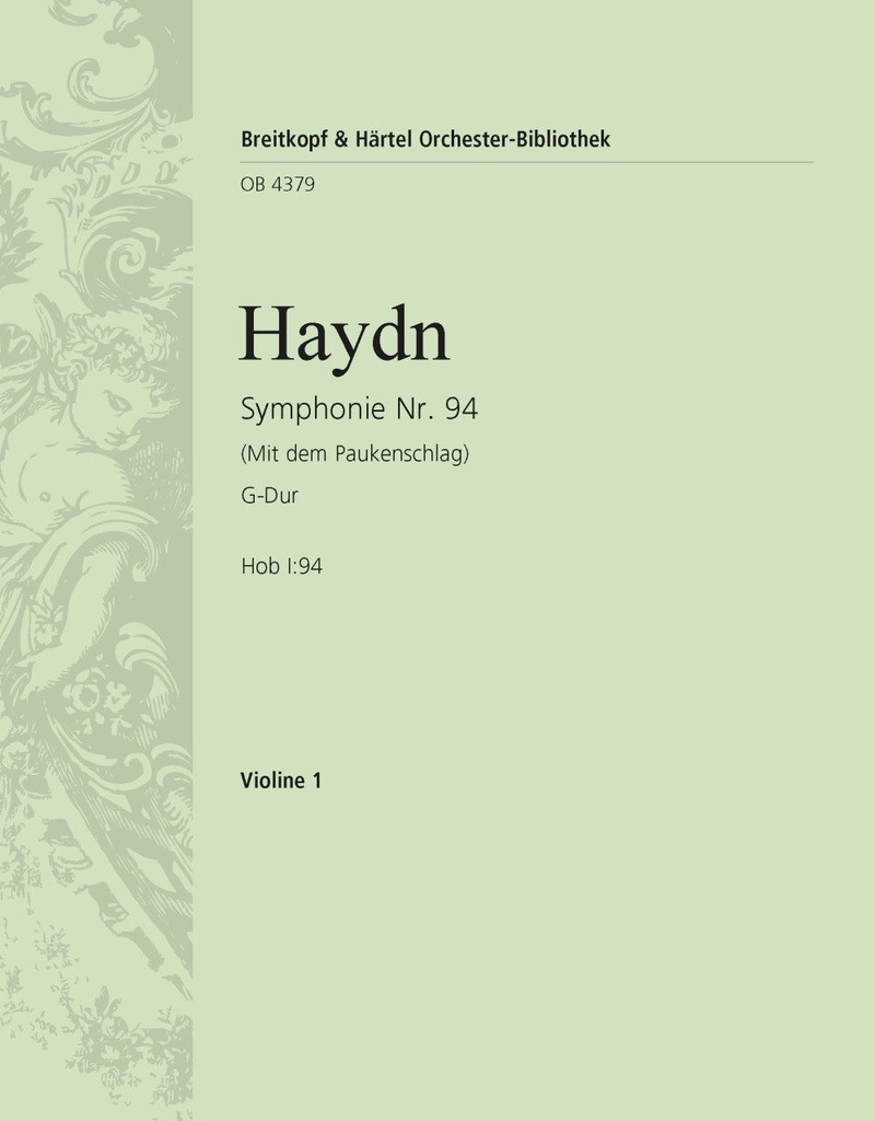 Symphony No.94 in G major Hob I:94 (Violin 1)