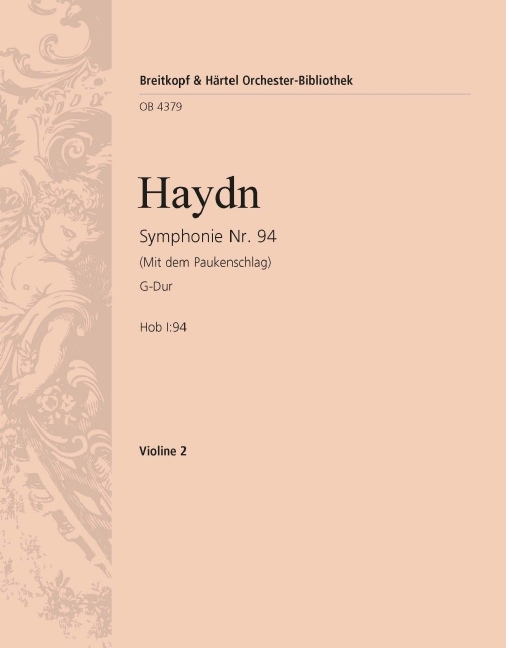 Symphony No.94 in G major Hob I:94 (Violin 2)