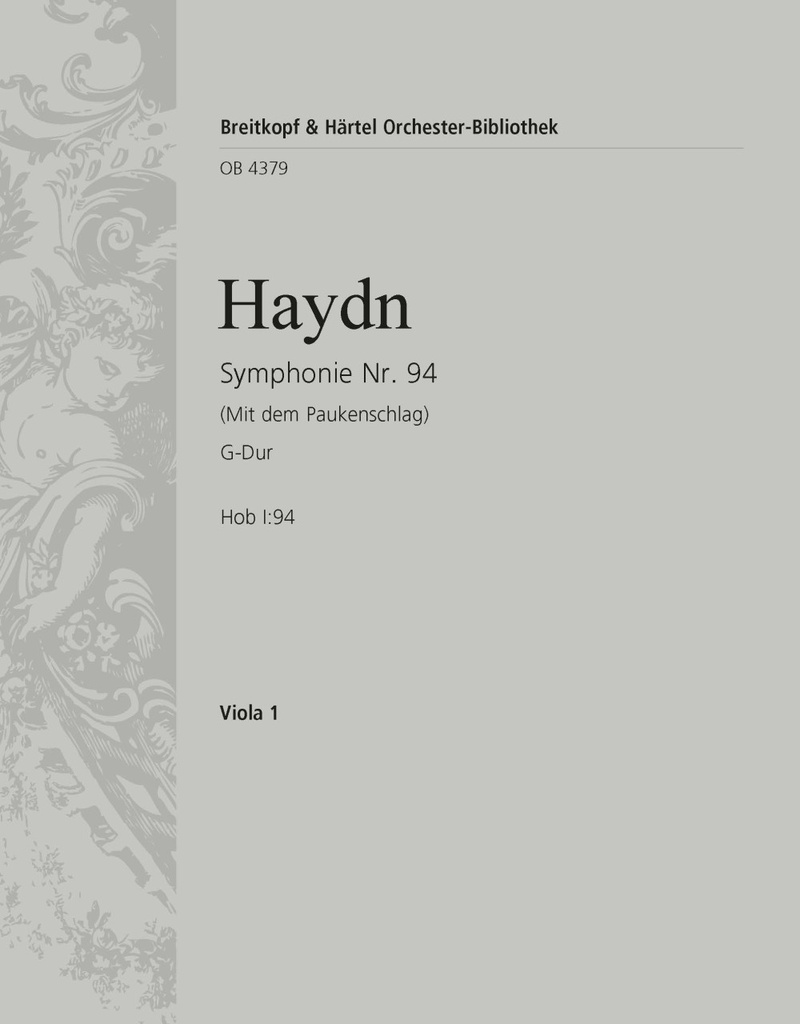 Symphony No.94 in G major Hob I:94 (Viola)