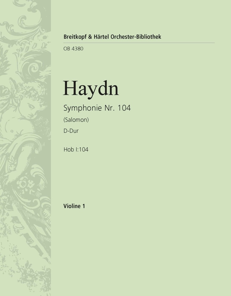 Symphony No.104 in D major Hob I:104 (Violin 1)