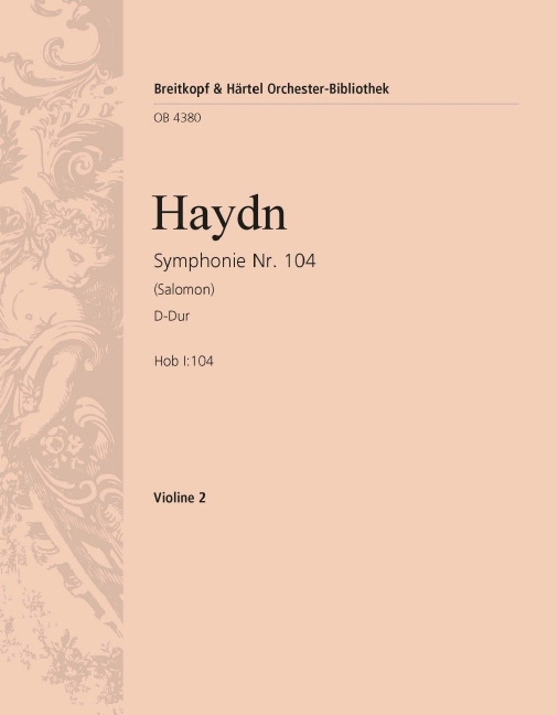 Symphony No.104 in D major Hob I:104 (Violin 2)