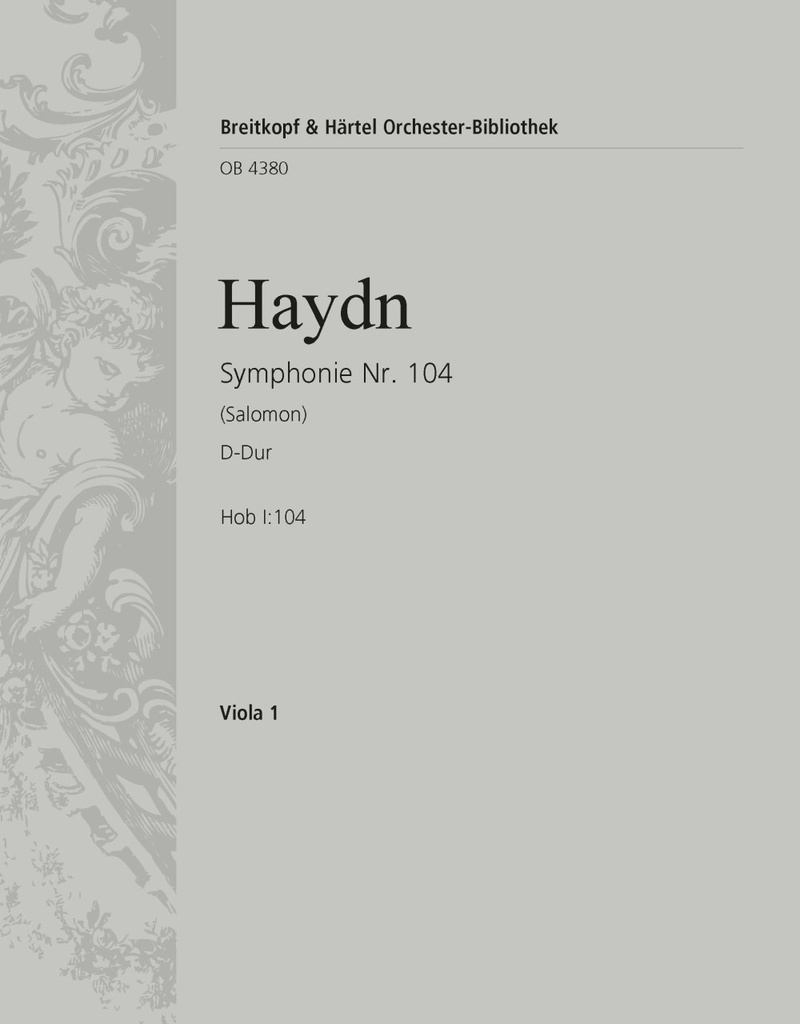 Symphony No.104 in D major Hob I:104 (Viola)