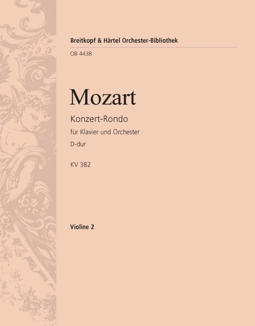 Concert Rondo in D major, KV.382 (Violin 2)