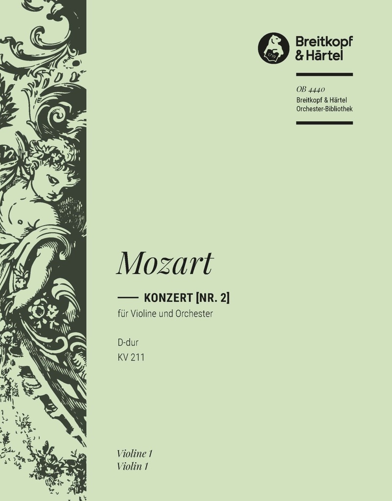 Violin Concerto [No. 2] in D major, KV.211 (Violin 1)