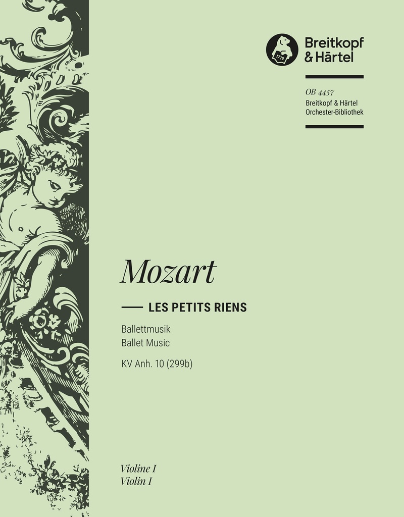 Les petits riens, KV.App. 10 (299b) (Violin 1)