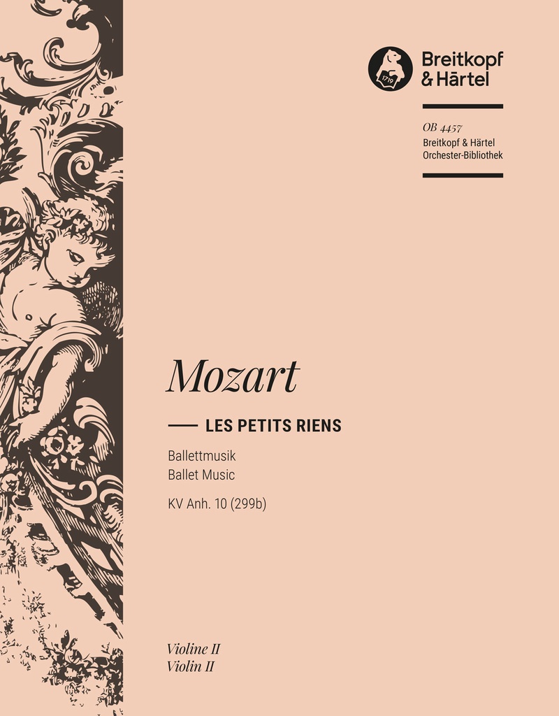 Les petits riens, KV.App. 10 (299b) (Violin 2)