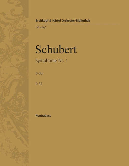 Symphony No.1 in D major, D.82 (Double bass)