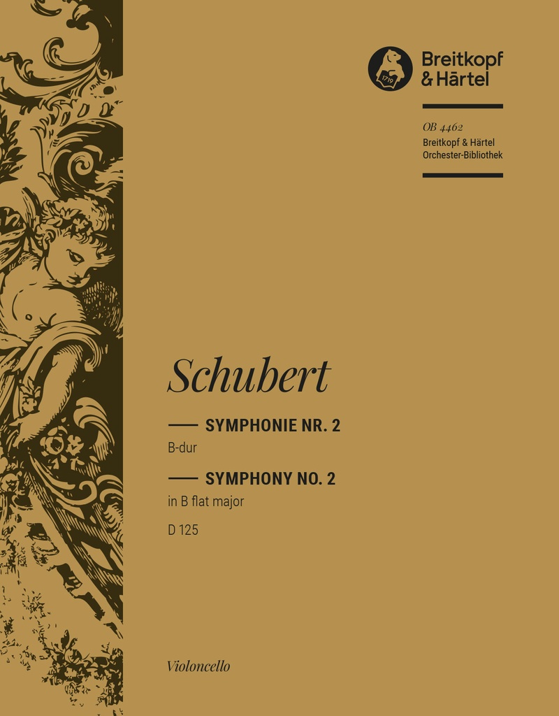 Symphony No.2 in Bb major, D.125 (Cello)