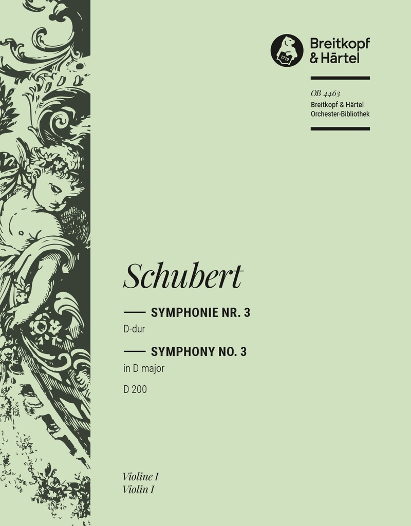 Symphony No.3 in D major, D.200 (Violin 1)