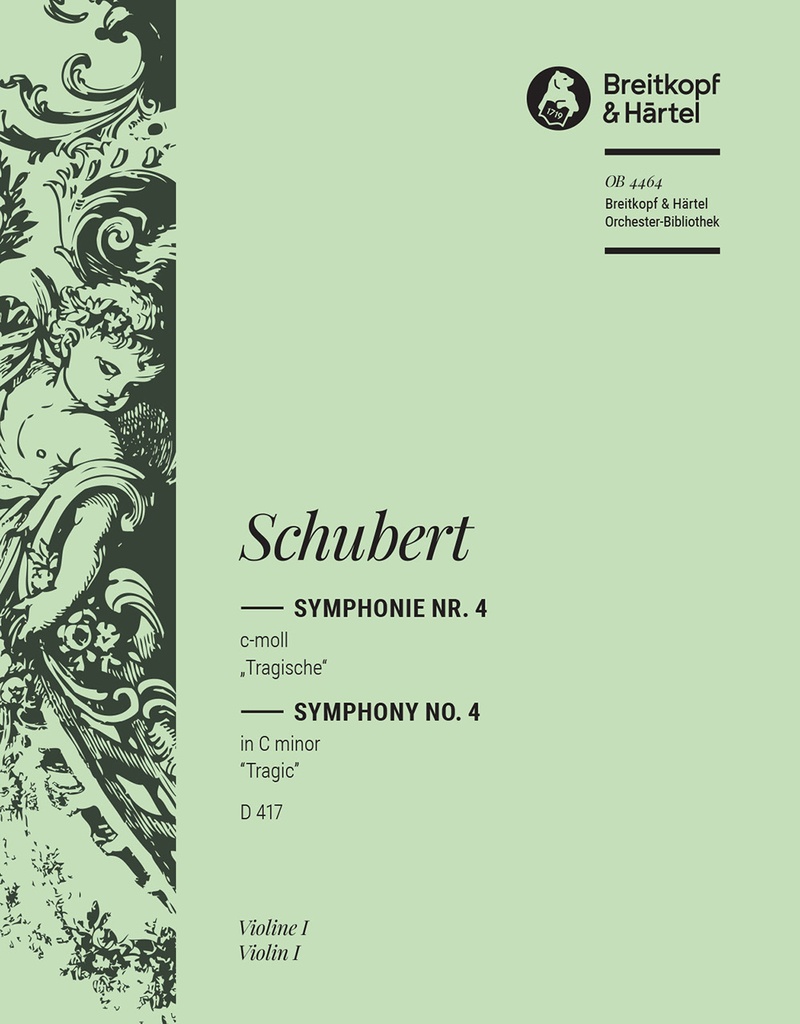 Symphony No.4 in C minor, D.417 (Violin 1)