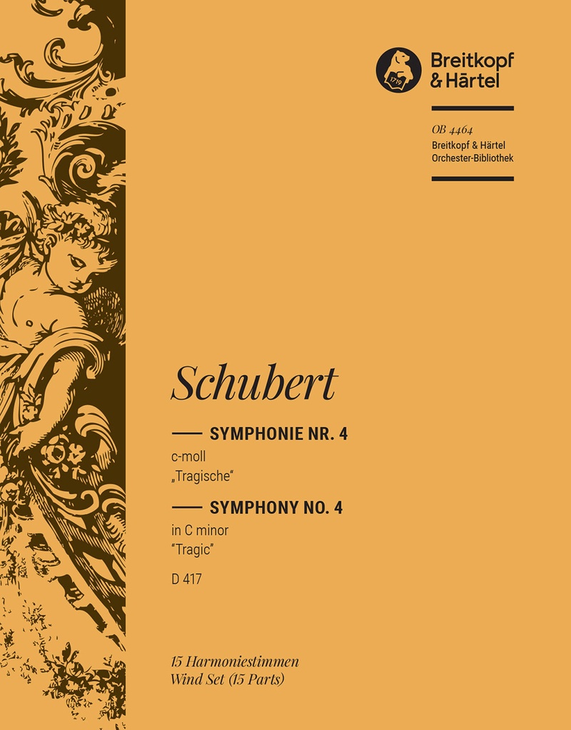 Symphony No.4 in C minor, D.417 (Wind parts)