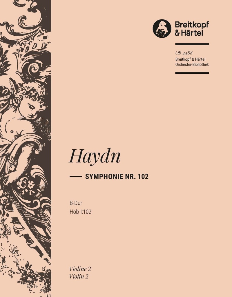 Symphony No.102 in Bb major Hob I:102 (Violin 2)