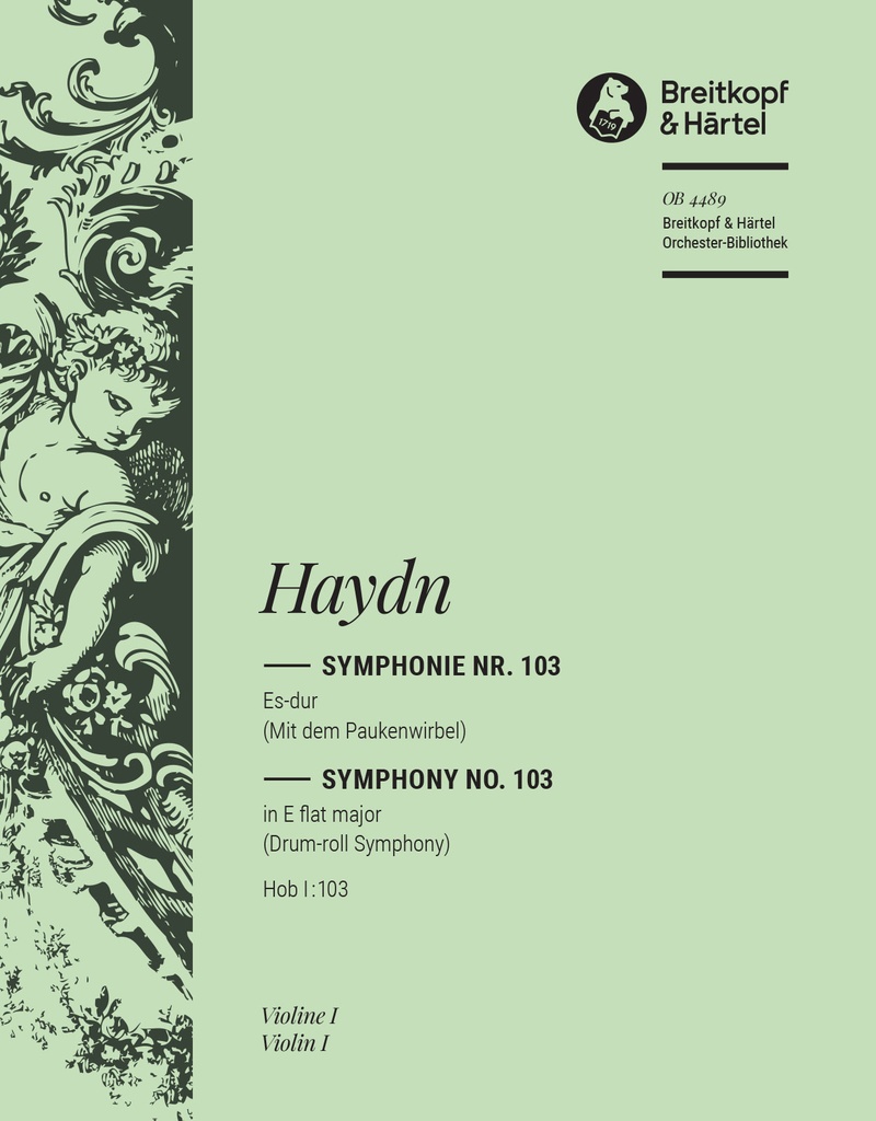 Symphony No.103 in Eb major Hob I:103 (Violin 1)