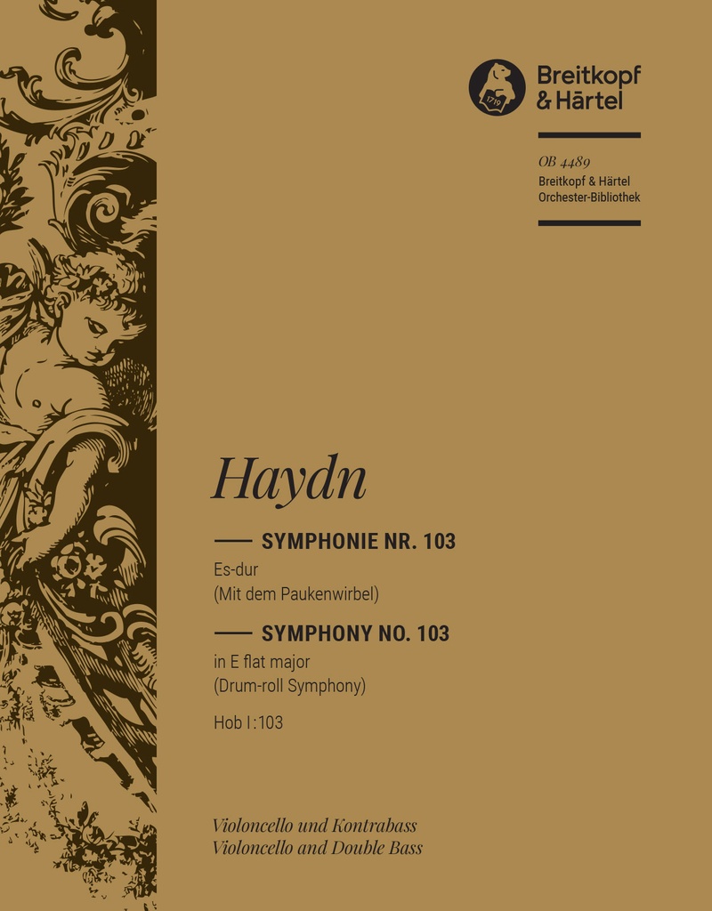 Symphony No.103 in Eb major Hob I:103 (Cello/double bass)