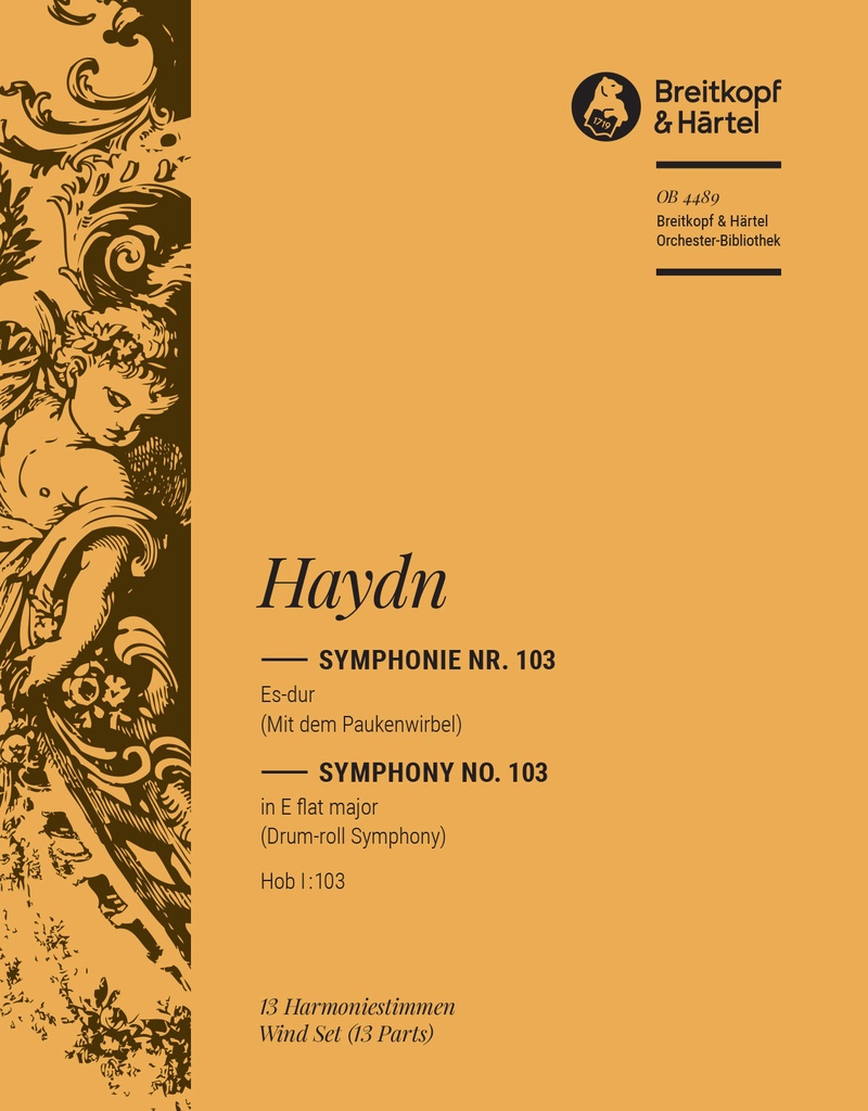 Symphony No.103 in Eb major Hob I:103 (Wind parts)