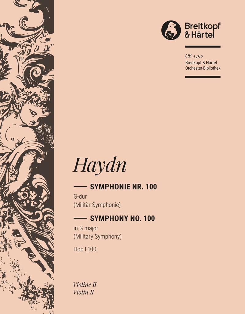 Symphony No.100 in G major Hob I:100 (Violin 2)