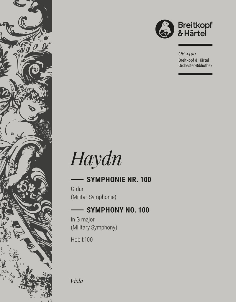 Symphony No.100 in G major Hob I:100 (Viola)