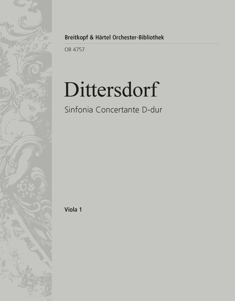 Sinfonia Concertante in D major (Viola)