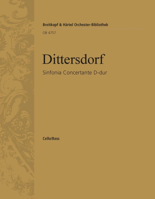 Sinfonia Concertante in D major (Cello/double bass)