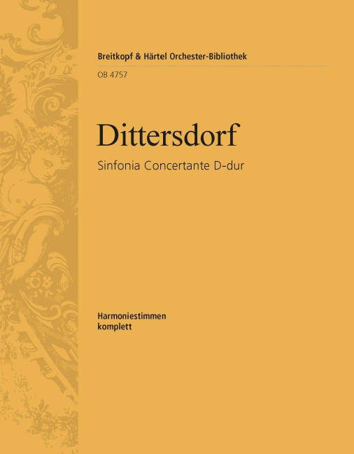 Sinfonia Concertante in D major (Wind parts)