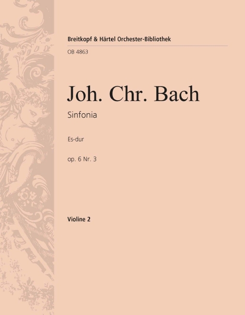 Sinfonia in Eb major, Op.6 No.3 (Violin 2)