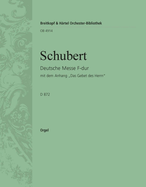 Deutsche Messe in F major, D.872 (Organ)