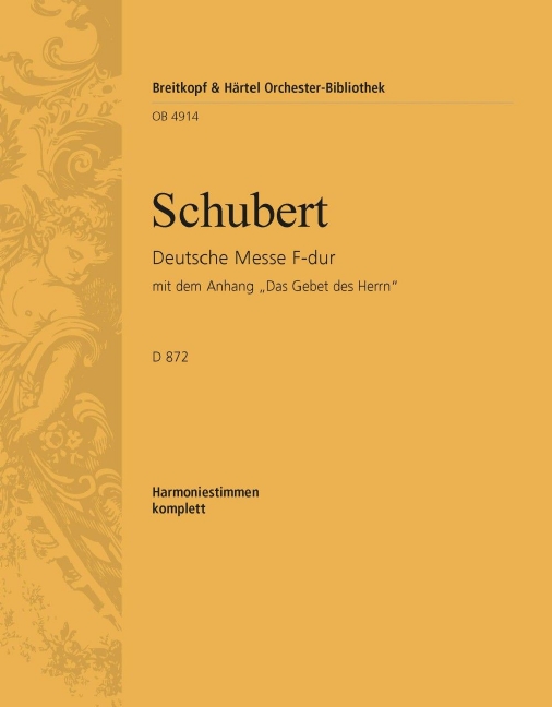 Deutsche Messe in F major, D.872 (Wind parts)