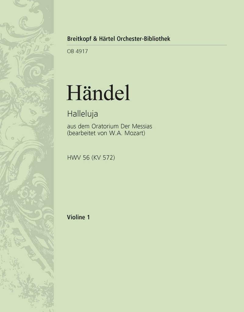 Halleluja from Messiah HWV 56 (Violin 1)