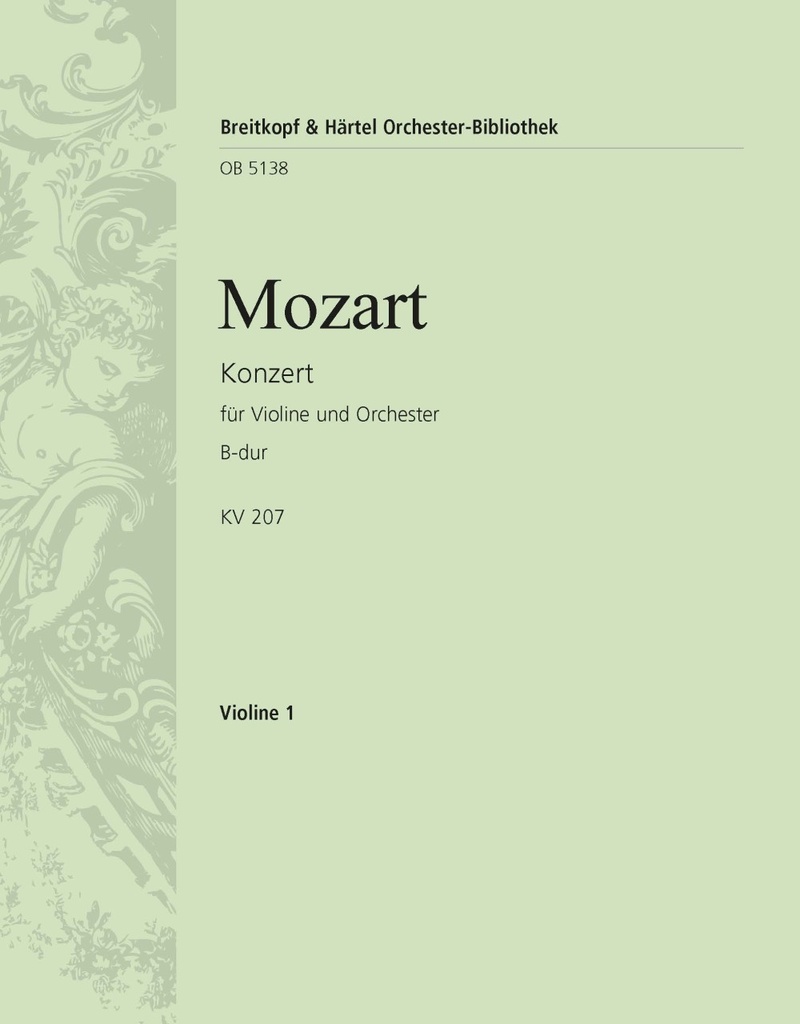 Violin Concerto [No. 1] in Bb major, KV.207 (Violin 1)