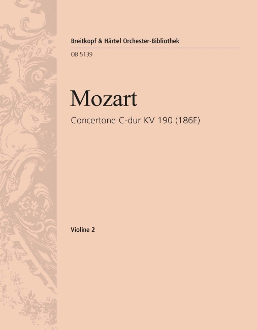 Concertone in C major, KV.190 (186E) (Violin 2)