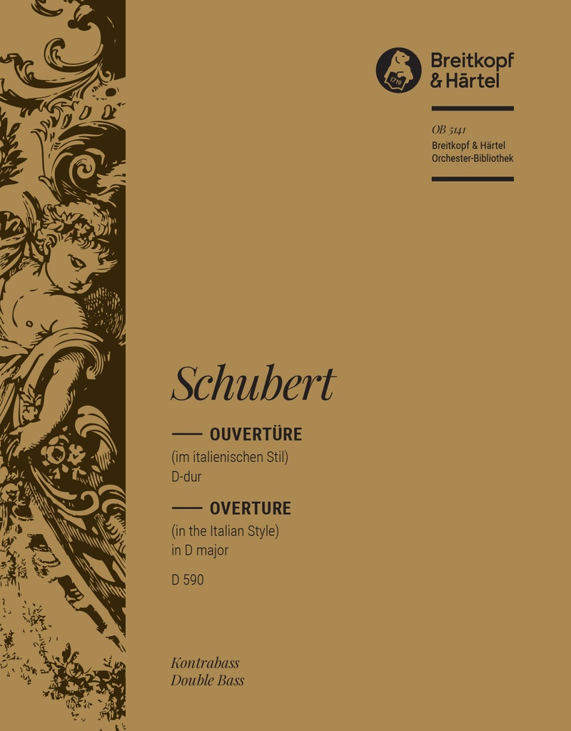 Overture in D major, D.590 (Double bass)