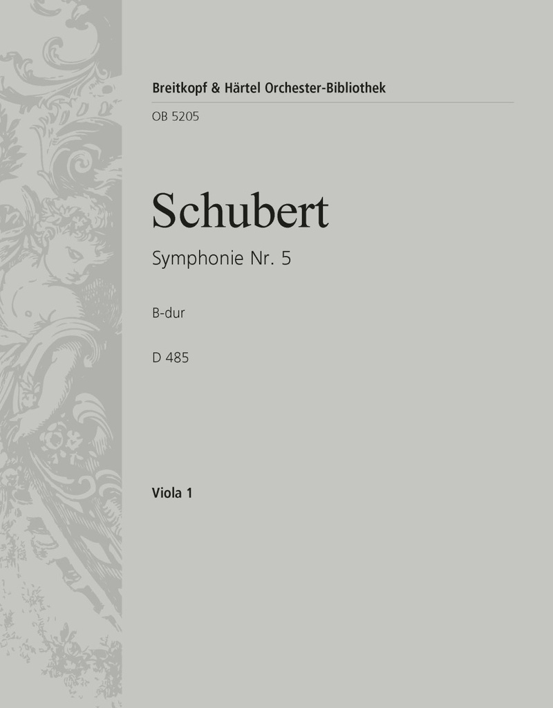 Symphony No.5 in Bb major, D.485 (Viola)