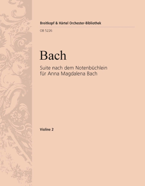 Suite after the Little Music Book for Anna Magdalena Bach (Violin 2)