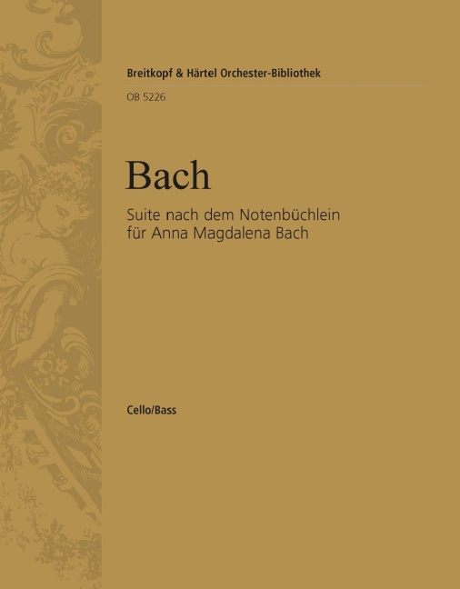 Suite after the Little Music Book for Anna Magdalena Bach (Cello/double bass)