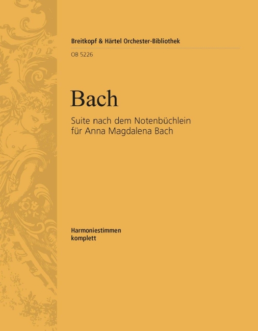 Suite after the Little Music Book for Anna Magdalena Bach (Wind parts)