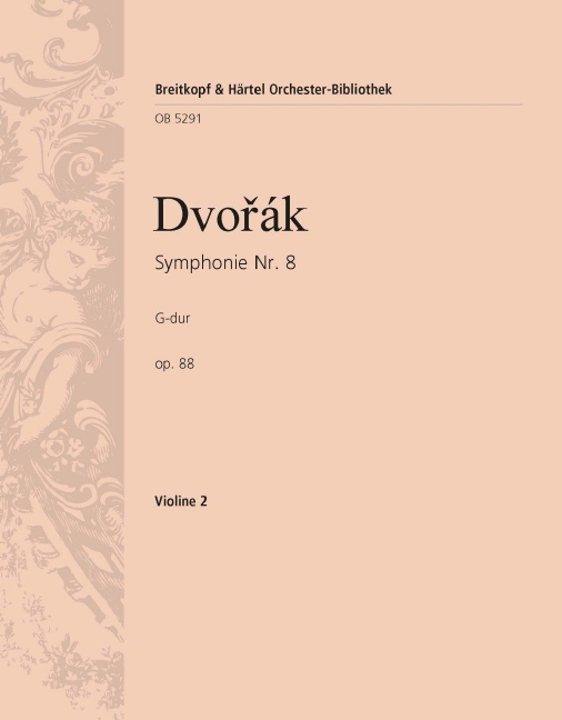 Symphony No.8 in G major, Op.88 (Violin 2)