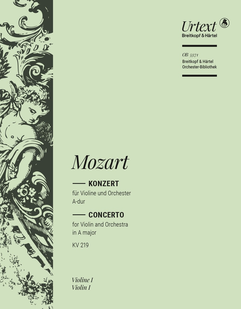 Violin Concerto [No. 5] in A major, KV.219 (Violin 1)