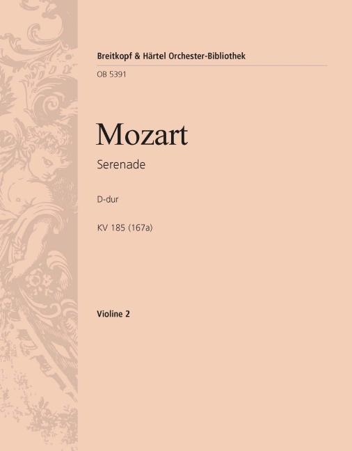 Serenade in D major, KV.185 (167a) (Violin 2)