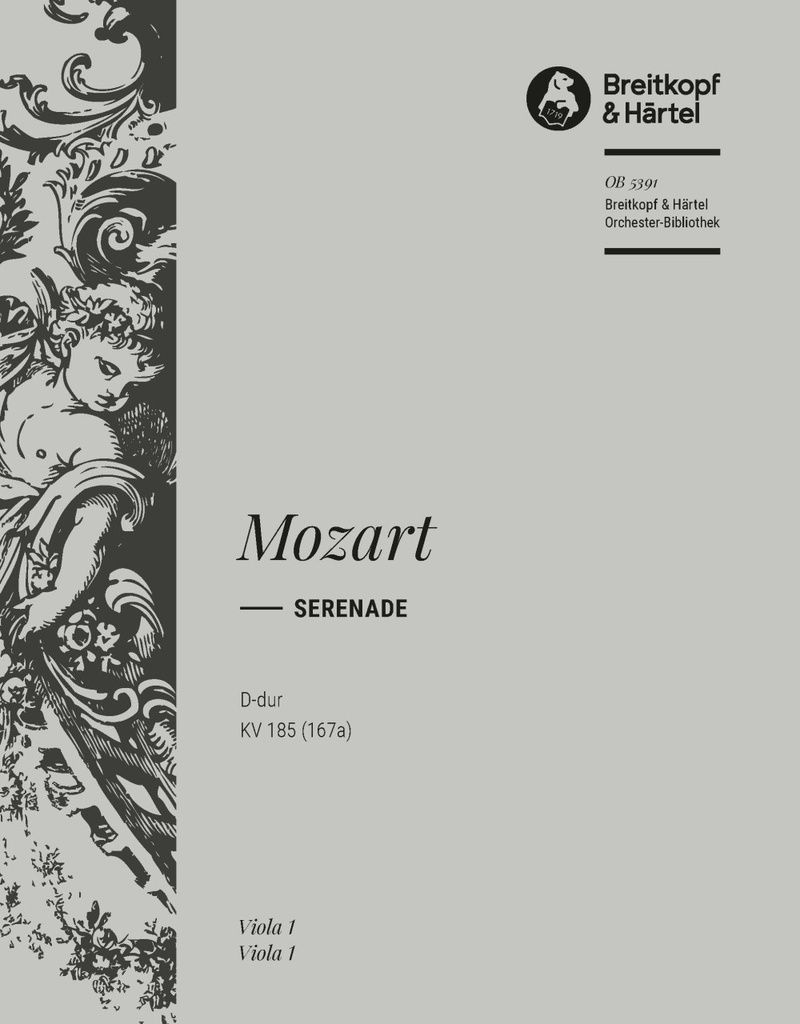 Serenade in D major, KV.185 (167a) (Viola)