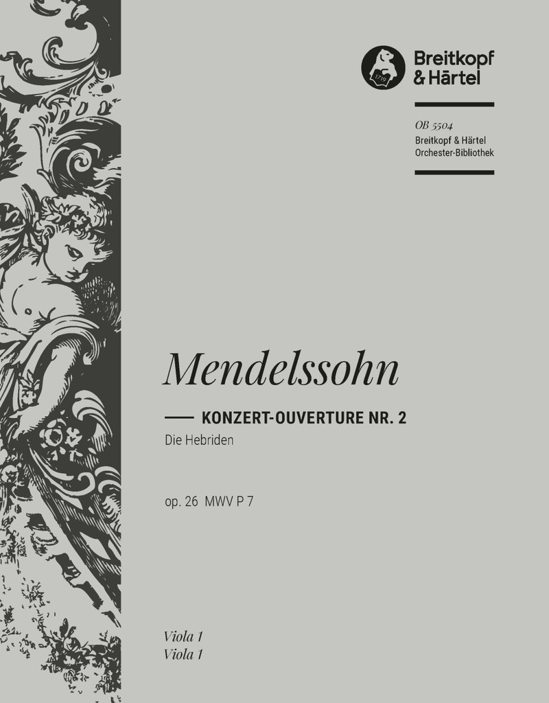 The Hebrides, MWV.P 7, Op.26 - Concert Overture No.2 (Viola)