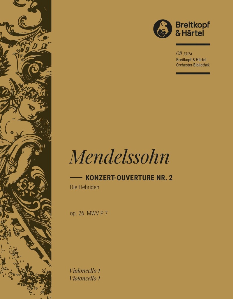 The Hebrides, MWV.P 7, Op.26 - Concert Overture No.2 (Cello)