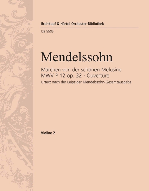 Das Märchen von der schönen Melusine, Opus 32 (Violin 2)