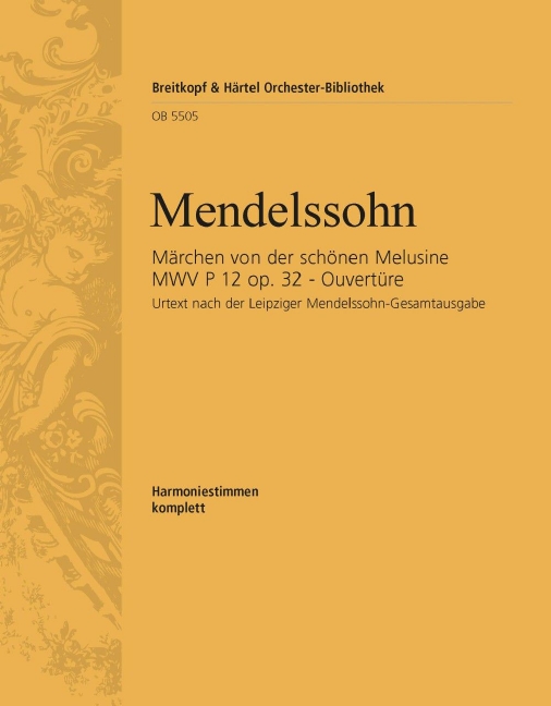 Das Märchen von der schönen Melusine, Opus 32 (Wind parts)