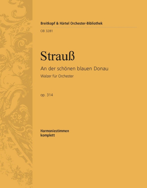 The Beautiful Blue Danube, Op.314 (Wind parts)