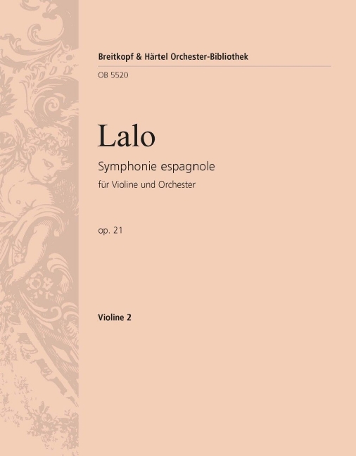 Symphonie espagnole, Op.21 (Violin 2)