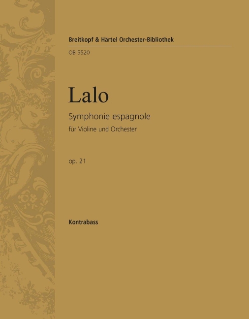 Symphonie espagnole, Op.21 (Double bass)