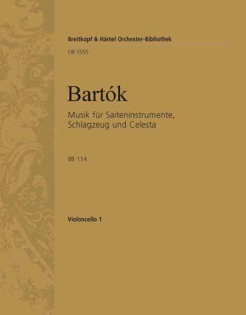 Music for String Instruments, Percussion and Celesta, BB.114 (Cello 1)