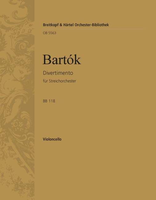 Divertimento, BB.118 (Cello)