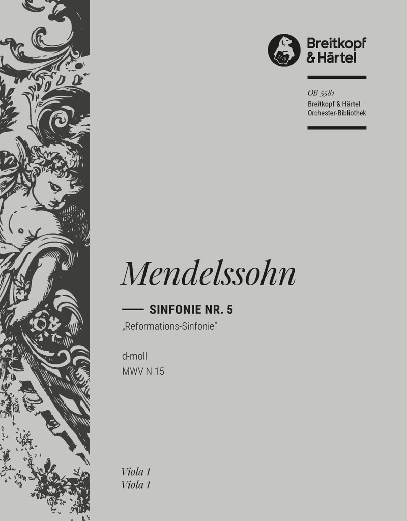 Symphony No.5 in D minor, MWV.N 15  (Reformation Symphony) (Viola)