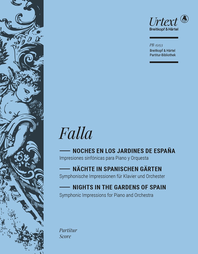 Nights in the Gardens of Spain (Full score)